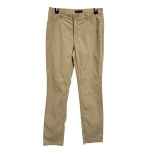 Lafayette 148 New York Tan‎ Chino Pants Size 6.